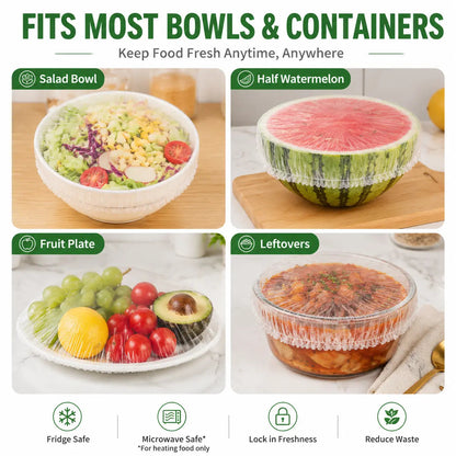 Disposable Stretch Food Covers – 100 Count - product image 5