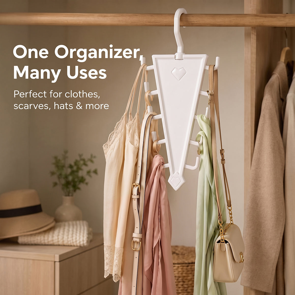 Rotating 12-Slot Accessory Hanger - product image 3