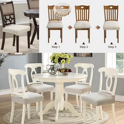 Jacquard Stretch Chair Cover - product image 4