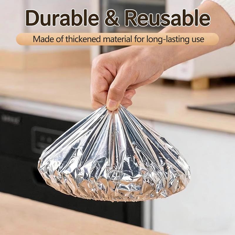 Reusable Aluminum Foil Food Covers - product image 3