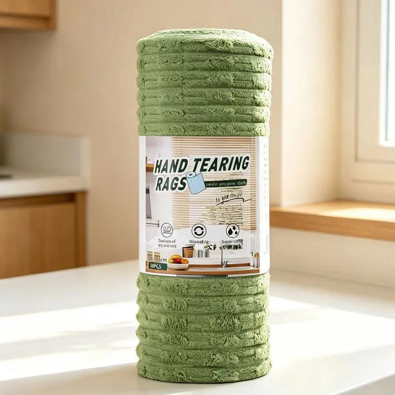 Reusable Tear-Off Cleaning Cloth Roll - product image 2