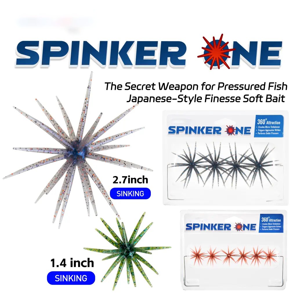 Tentacle Soft Plastic Fishing Lures – 4 or 6 Pack - product image 17