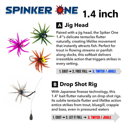 Tentacle Soft Plastic Fishing Lures – 4 or 6 Pack - product image 14