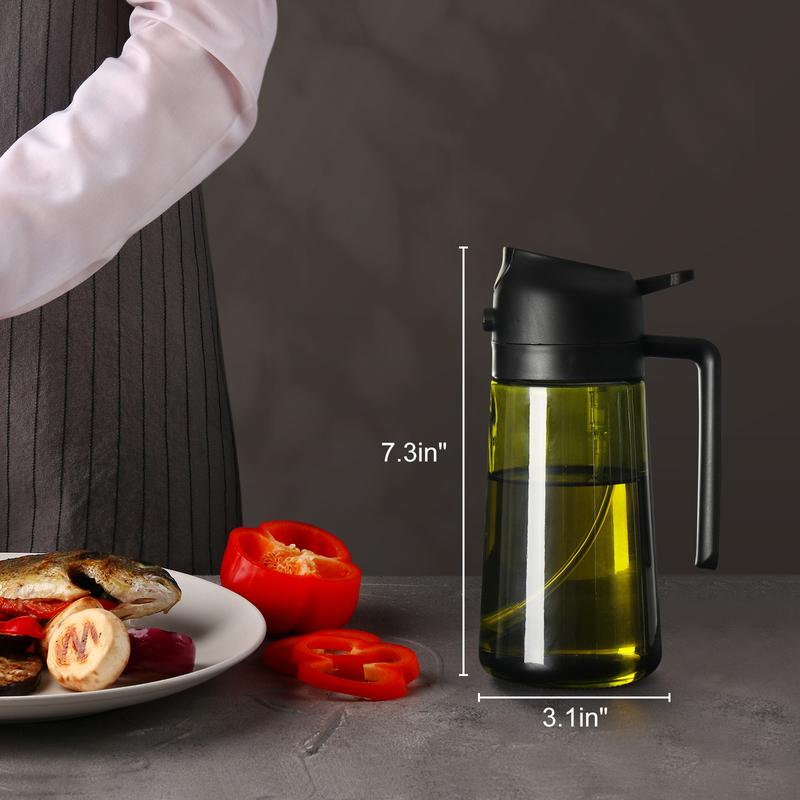 2-in-1 Glass Oil Sprayer and Dispenser - product image 9