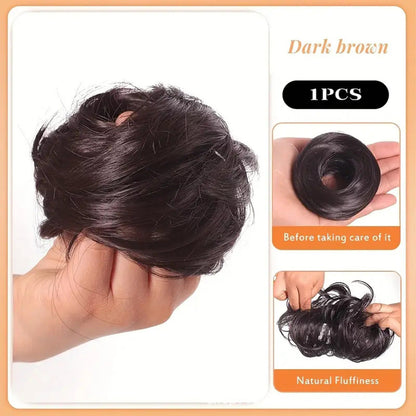 Synthetic Hair Bun Extension - product image 11