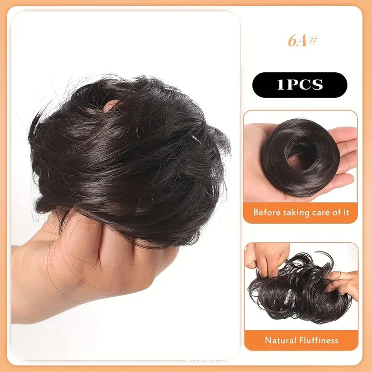 Synthetic Hair Bun Extension - product image 13
