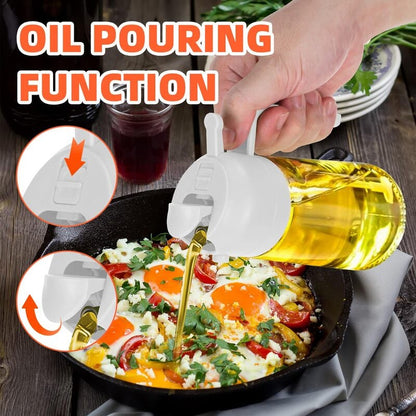 2-in-1 Glass Oil Sprayer and Dispenser - product image 7