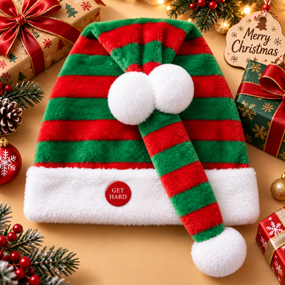 Animated Santa Hat with Moving Decoration - product image 7