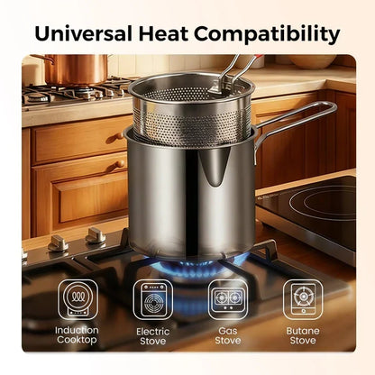 304 Stainless Steel Fryer Set with Frying Grid - product image 8