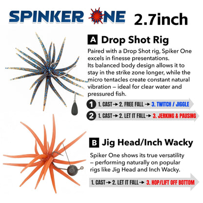 Tentacle Soft Plastic Fishing Lures – 4 or 6 Pack - product image 12