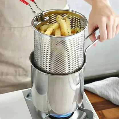 304 Stainless Steel Fryer Set with Frying Grid - product image 9