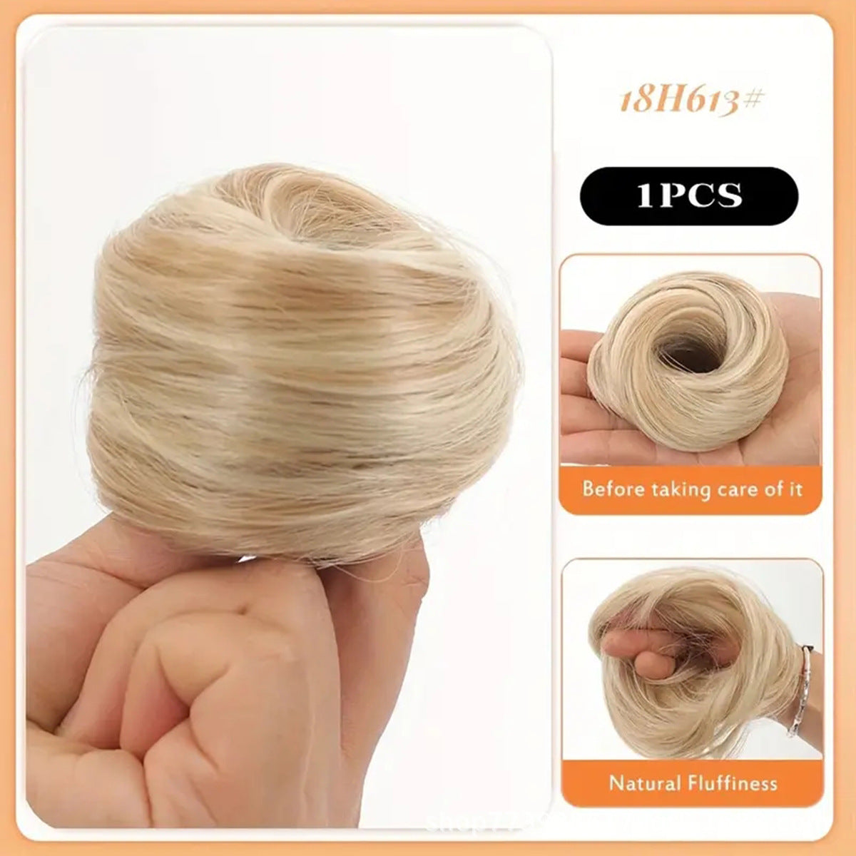 Synthetic Hair Bun Extension - product image 17