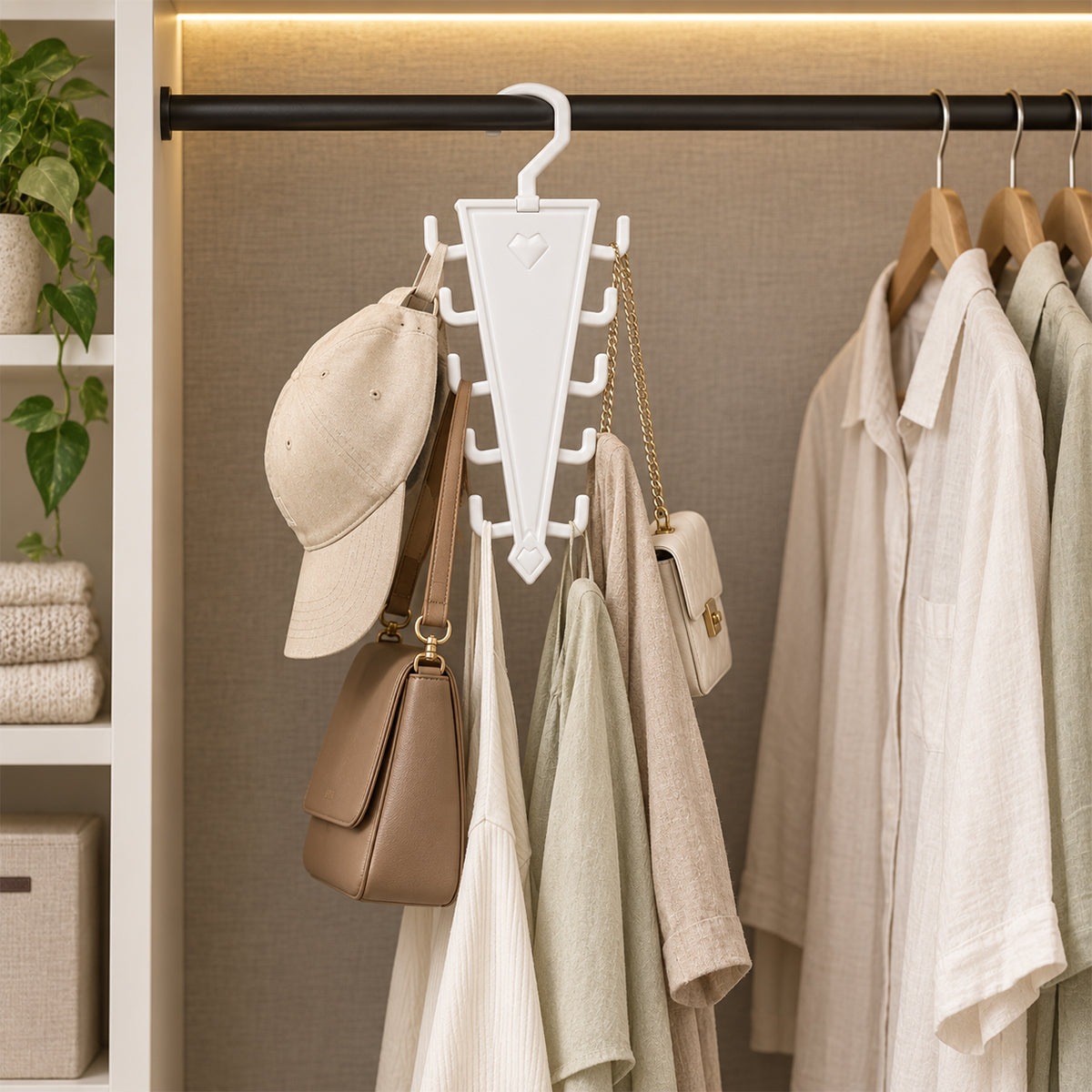 Rotating 12-Slot Accessory Hanger - product image 2