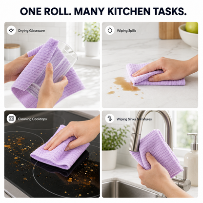 Reusable Tear-Off Cleaning Cloth Roll - product image 6