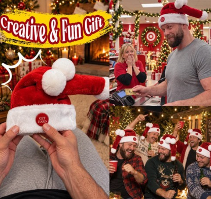 Animated Santa Hat with Moving Decoration - product image 4