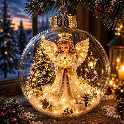 Glowing Christmas Diorama Ornament - product image 9
