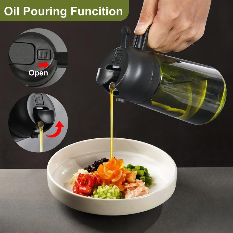 2-in-1 Glass Oil Sprayer and Dispenser - product image 2