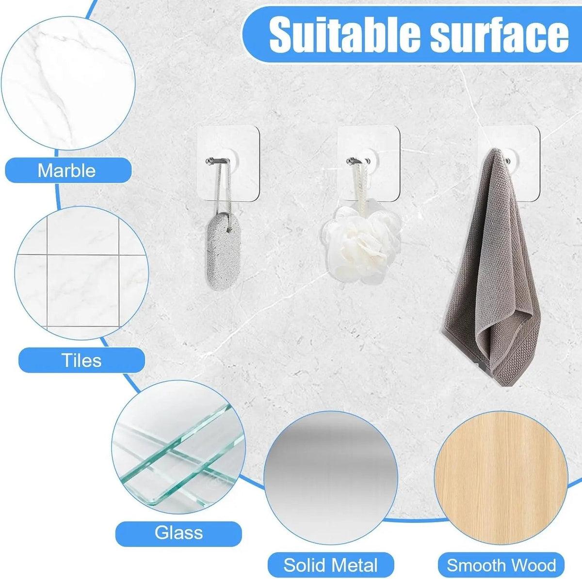 Self-Adhesive Wall Hooks - product image 6