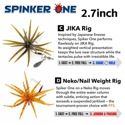 Tentacle Soft Plastic Fishing Lures – 4 or 6 Pack - product image 13