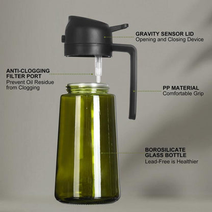 2-in-1 Glass Oil Sprayer and Dispenser - product image 5