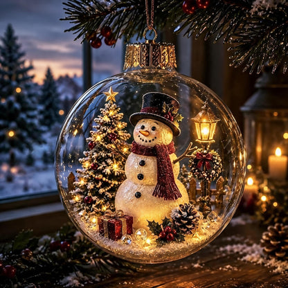 Glowing Christmas Diorama Ornament - product image 11