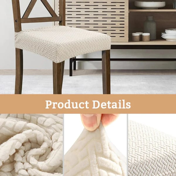 Jacquard Stretch Chair Cover - product image 3