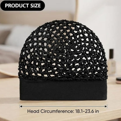Stretchy Wide-Edge Sleeping Cap Set – 3 Pieces - product image 7