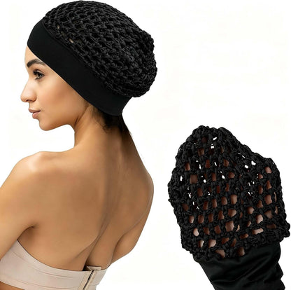 Stretchy Wide-Edge Sleeping Cap Set – 3 Pieces - product image 10