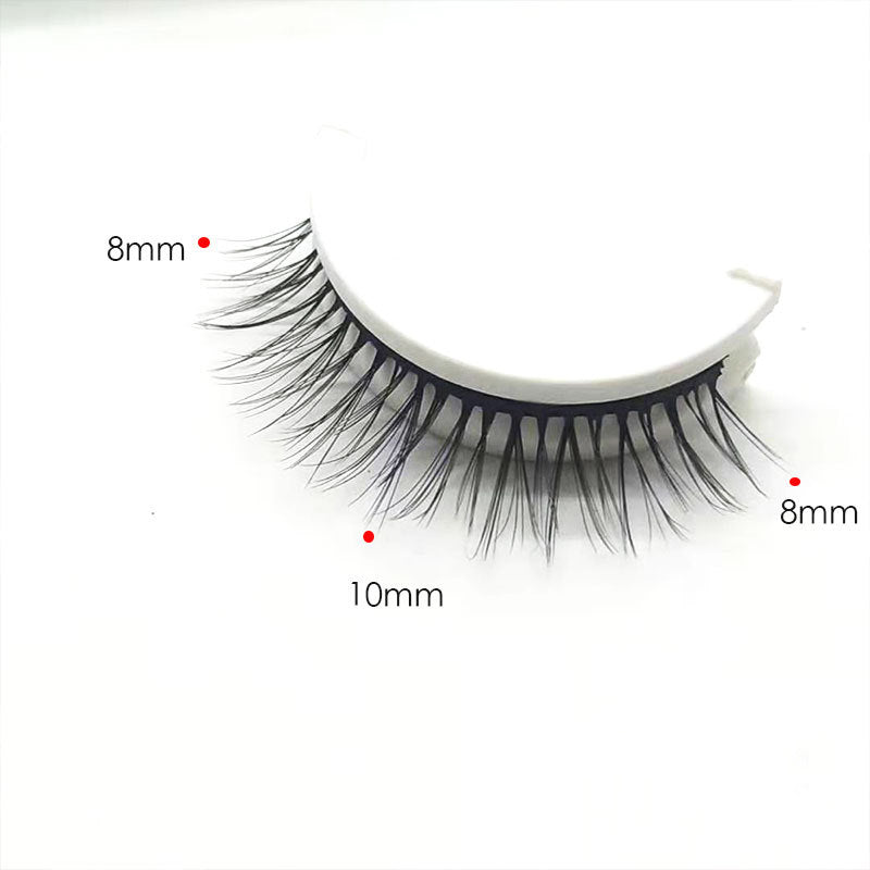 Reusable Self-Adhesive False Eyelashes – 3-Pair Set - product image 2