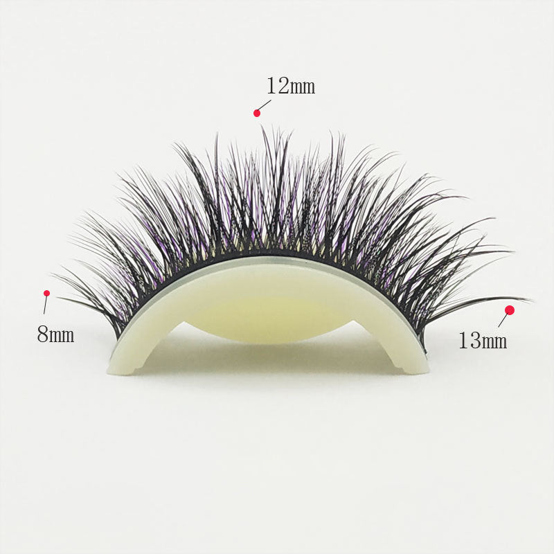 Reusable Self-Adhesive False Eyelashes – 3-Pair Set - product image 12