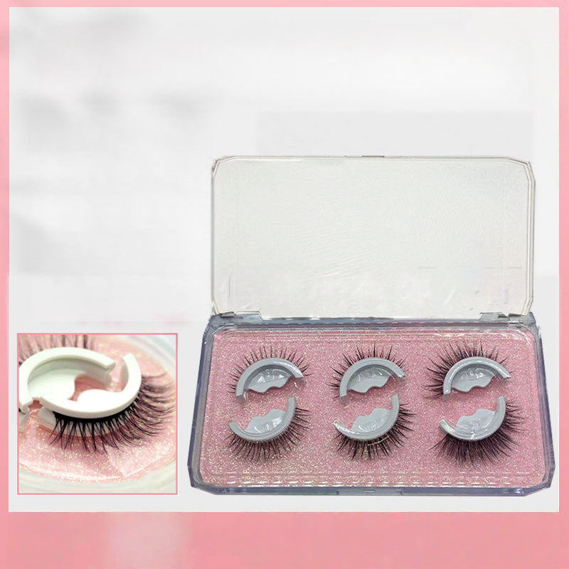 Reusable Self-Adhesive False Eyelashes – 3-Pair Set - product image 11