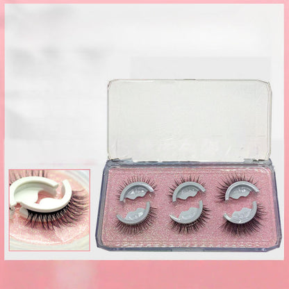 Reusable Self-Adhesive False Eyelashes – 3-Pair Set - product image 11