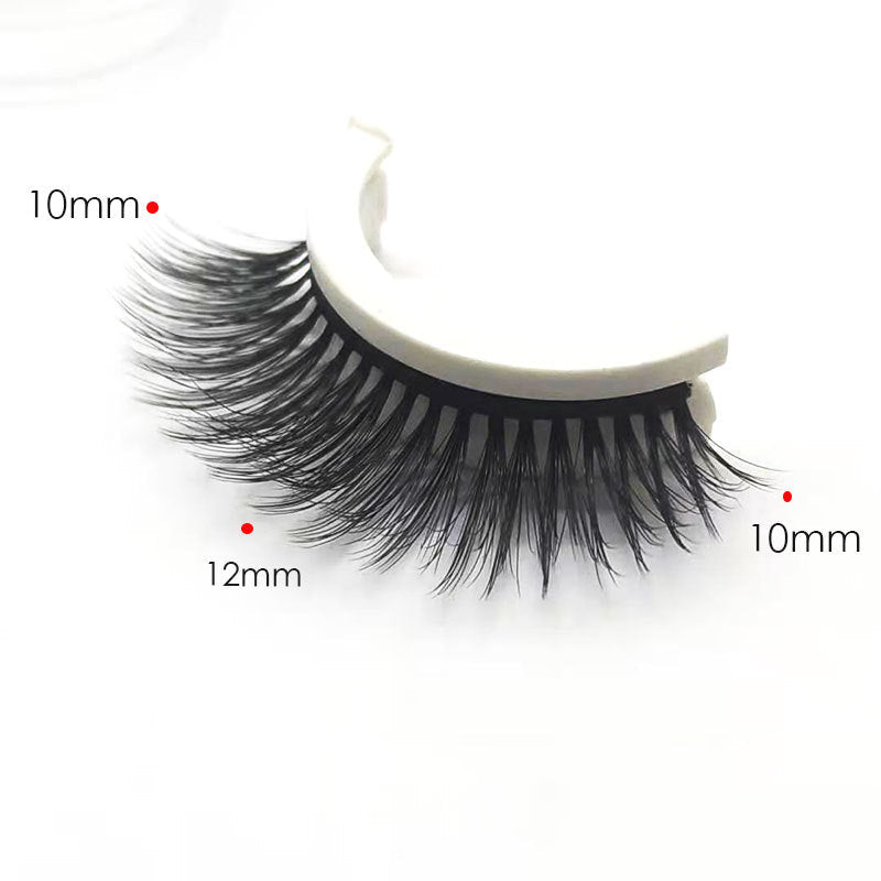 Reusable Self-Adhesive False Eyelashes – 3-Pair Set - product image 14