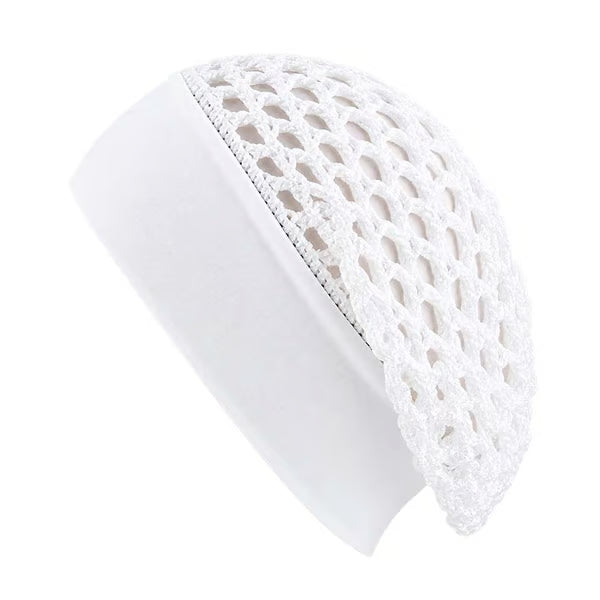 Stretchy Wide-Edge Sleeping Cap Set – 3 Pieces - product image 12